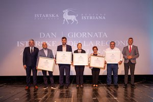 Povodom Dana Istarske županije dodijeljene zahvalnice istaknutim pojedincima
