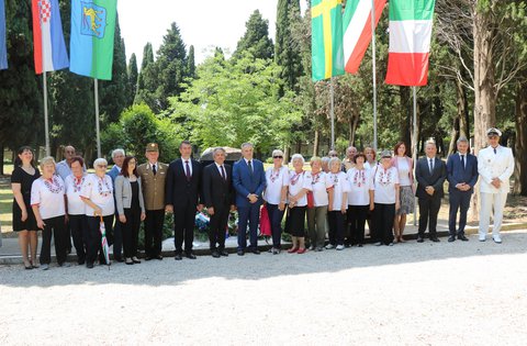 Položeni vijenci u znak sjećanja na poginule mađarske mornare