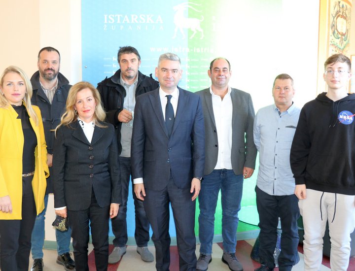 Župan Miletić primio nagrađene istarske inovatore: Naši ljudi imaju ideje i kreativnost