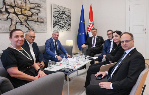 Istarski župan Miletić na sastanku s premijerom Plenkovićem razgovarao o zdravstvu i ulaganjima u infrastrukturu i obrazovanje