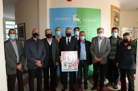 Župan Miletić upriličio prijem za 154. brigadu Hrvatske vojske