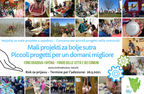 Raspisan natječaj za male projekte u zajednici „Mali projekti za bolje sutra“