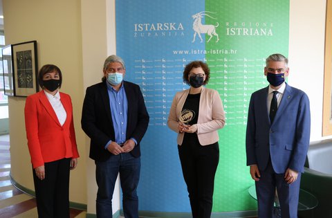 Ricevimento per la migliore stazione radio della Croazia - Radio Istra