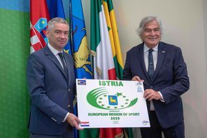 La Regione Istriana è candidata al prestigioso titolo di Regione sportiva europea nel 2025