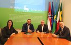 Incontro di lavoro tra il presidente della Regione Boris Miletić e il sindaco della Città di Pola Filip Zoričić