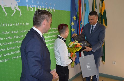 Ricevimento per la campionessa paralimipica Mikela Ristoski