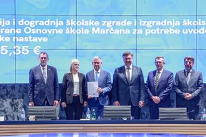Župan Miletić: Osigurali smo 13,2 milijuna eura bespovratnih sredstava za dogradnju OŠ u Žminju i Marčani