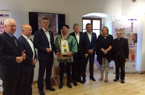 Inaugurazione della Casa degli affreschi a Draguccio