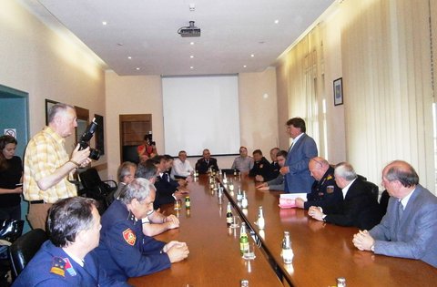 Pula: U povodu Sv. Florijana - prigodno primanje za vatrogasce