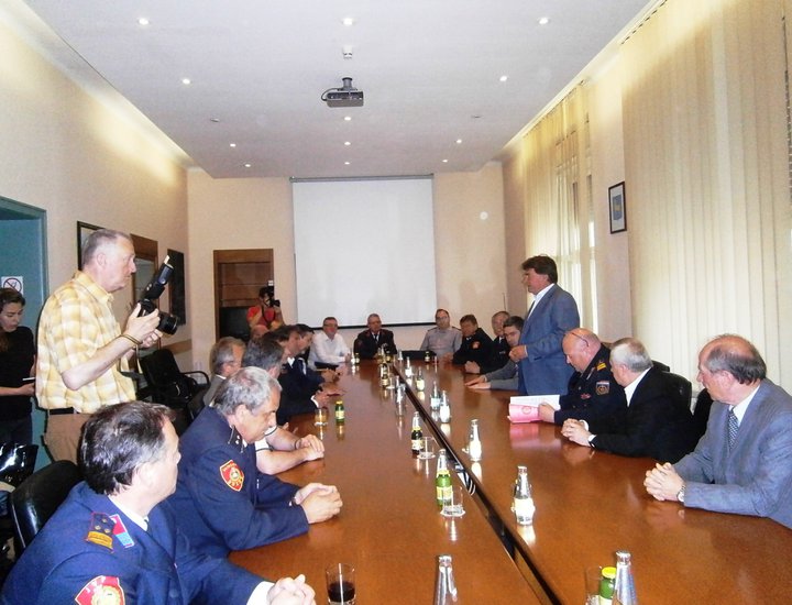 Pula: U povodu Sv. Florijana - prigodno primanje za vatrogasce