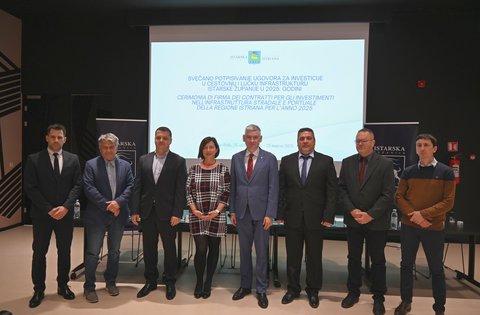 Istarska županija kontinuirano povećava sredstva namijenjena razvoju Županijskih lučkih uprava i cestovne infrastrukture