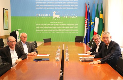 Istarski župan Miletić primio predstavnike Čakavskog sabora: u fokusu projekti glagoljaške baštine