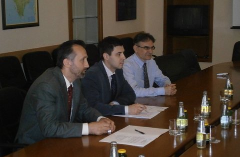 Oriano Otočan,  Patricia Smoljan i Slavica  Benčić Kirac primili izaslanstvo Vlade AP Vojvodine