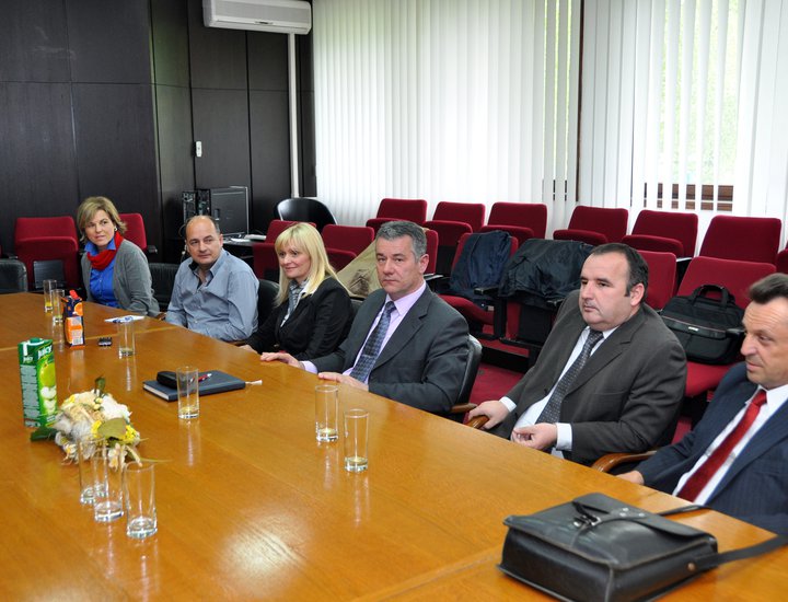 Ravnatelj DUZS-a dr. sc. Jadran Perinić primio je u radni posjet predstavnike Radne grupe Koordinacije djelatnika zaštite i spašavanja JLS
