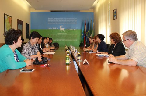 Upriličen prijem za delegaciju iz Šangaja