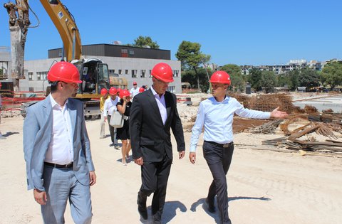Il Presidente Flego: i lavori al nuovo ospedale generale di Pola si svolgono secondo la dinamica pianificata