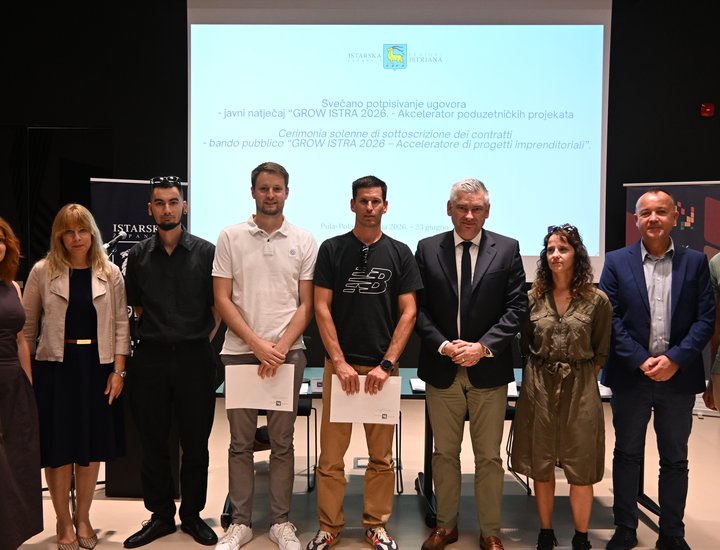 Deset poduzetničkih projekata ulazi u prvi županijski akceleracijski program GROW ISTRA 2026.  Akcelerator poduzetničkih projekata
