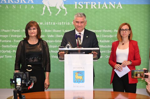 Istarski župan Miletić: Nastavljamo raditi odgovorno i transparentno kako bi naša Istra bila još razvijenija, konkurentnija i ugodnija za život svim svojim građanima