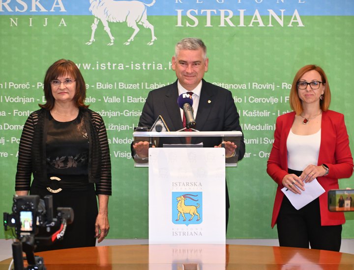 Istarski župan Miletić: Nastavljamo raditi odgovorno i transparentno kako bi naša Istra bila još razvijenija, konkurentnija i ugodnija za život svim svojim građanima