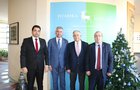 Il presidente Miletić ha organizzato il ricevimento per l'Ambasciatore della Georgia nella Repubblica di Croazia