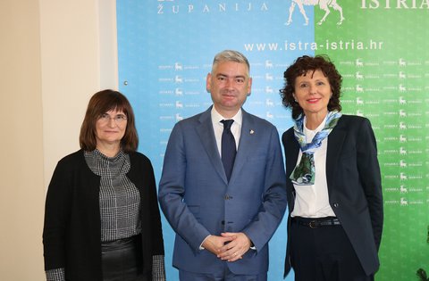 Si è svolto il ricevimento per la premiata infermiera Mirjana Zgrablić Matika