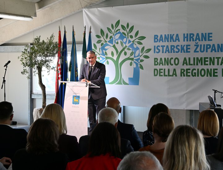 La Regione Istriana compie un passo importante verso l’istituzione del Banco alimentare: inaugurato ufficialmente l’edificio a Pisino