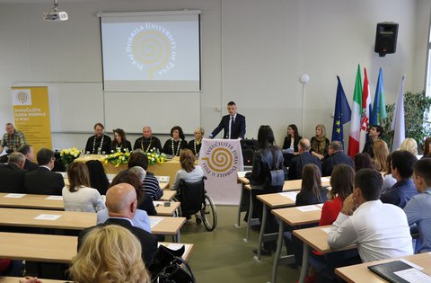 Celebrata solennemente la Giornata dell'Università  degli Studi Juraj Dobrila a Pola