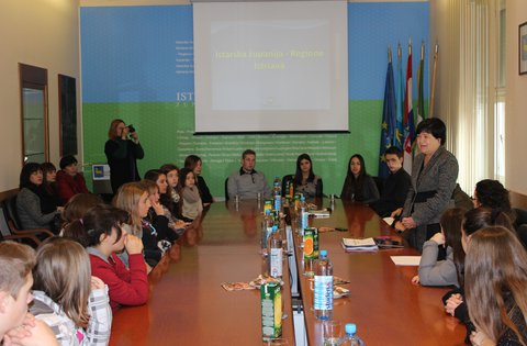 Prijem za Gradsko vijeće mladih Grada Labina