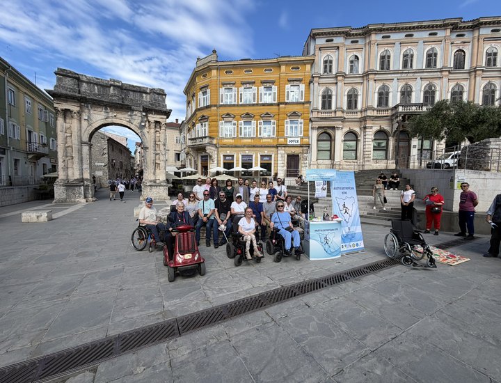 La vicepresidente della Regione Istriana Gordana Antić ha partecipato alla celebrazione della Giornata nazionale delle persone affette da malattie neuromuscolari