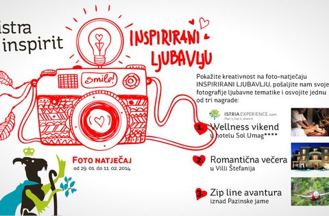 Concorso fotografico Istra Inspirit: "Ispirati dall'amore" dal 29 gennaio all'11 febbraio 2014