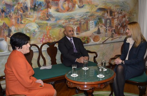 L'Ambasciatore dell'India S.E. Sandeep Kumar in visita di lavoro a Pola