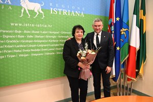 Župan Miletić primio dugogodišnju pročelnicu Vesnu Ivančić povodom odlaska u mirovinu