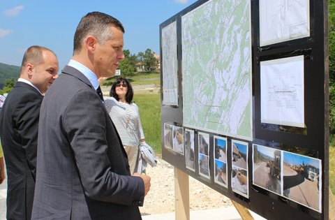 Visita del Ministro Hajdaš Dončić alla Regione Istriana