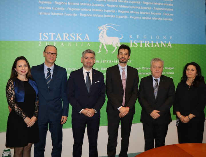 Generalni konzul Republike Italije u nastupnom posjetu Istri