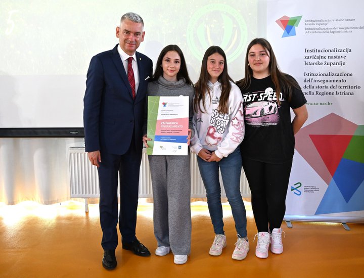 Župan Miletić u pulskoj školi Veli Vrh otvorio Festival zavičajnosti za osnovne škole