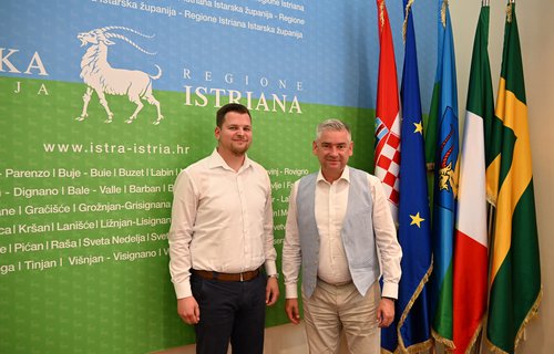 Istarski župan Boris Miletić održao radni sastanak na temu budućnosti  zgrade bivše škole u Gradinju