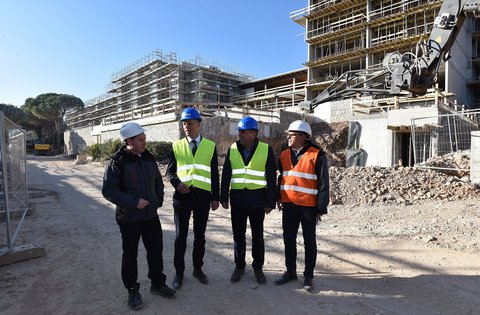 Prosegue la costruzione a pieno regime di due luoghi di villeggiatura della Valamar riviera a Rabac