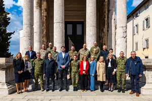 Istarska županija i Grad Pula upriličili tradicionalni prijem za predstavnike Ratne škole „Ban Josip Jelačić“