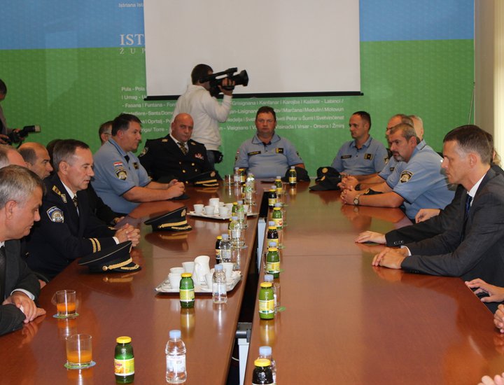 Održan prijem župana povodom Dana policije