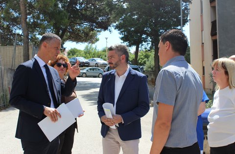 Il Presidente Flego ha visitato gli edifici ristrutturati della Casa per anziani "Alfredo Štiglić"