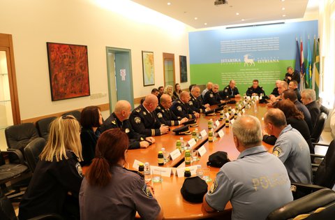 Tradicionalni prijem Istarske županije i Grada Pule povodom Dana policije