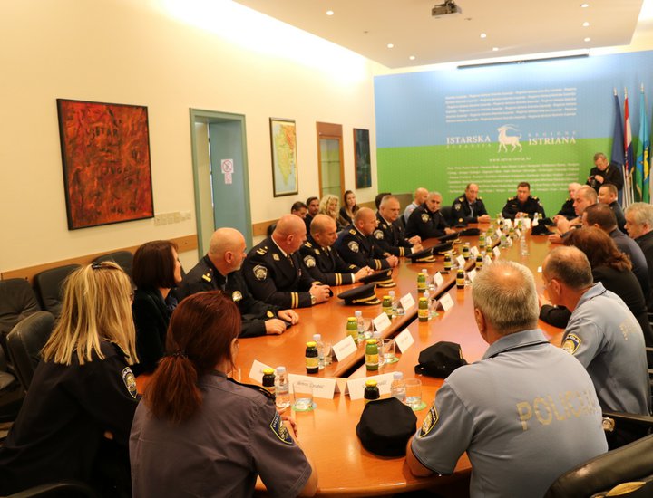 Tradicionalni prijem Istarske županije i Grada Pule povodom Dana policije