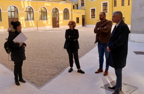 Župan Miletić obišao dovršene investicije u Društvenom centru Pula, vrijedne preko pola milijuna eura