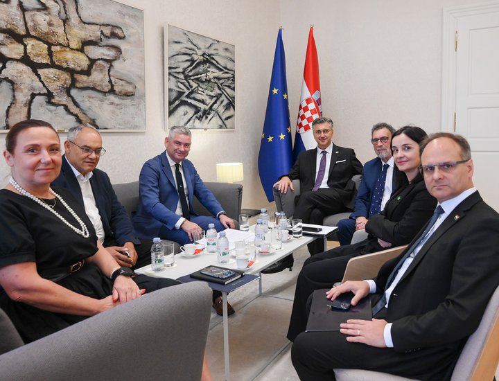 Istarski župan Miletić na sastanku s premijerom Plenkovićem razgovarao o zdravstvu i ulaganjima u infrastrukturu i obrazovanje
