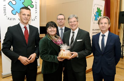 Il Presidente Flego all'incontro del Consiglio Alpe-Adria