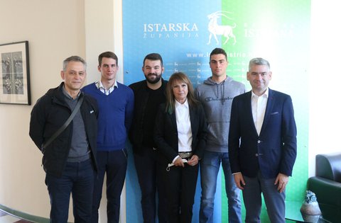 Župan Miletić upriličio prijem za Golf klub Pula