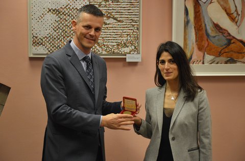 Il Presidente Flego all'incontro con la Sindaca di Roma