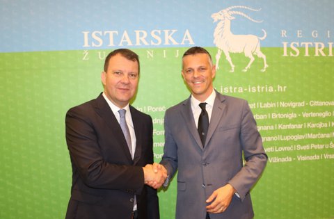 Ricevimento per la delegazione della Provincia autonoma della Voivodina
