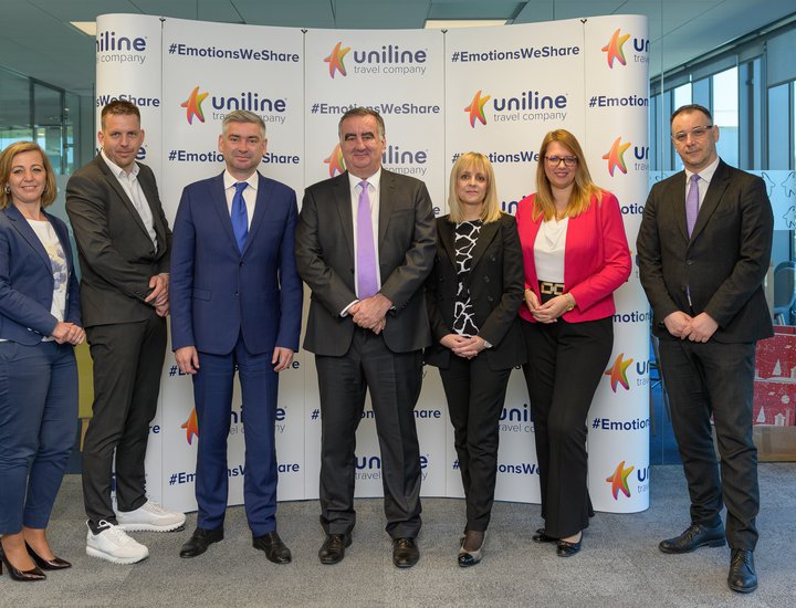 Il presidente Miletić ha tenuto un incontro di lavoro con il gruppo UNILINE