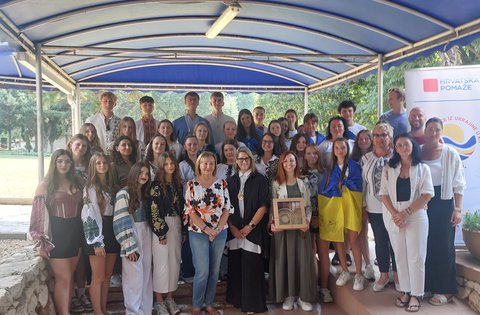 Djeca iz Ukrajine provode nezaboravne trenutke u Turističkom naselju Polynesia Plava Laguna u Umagu